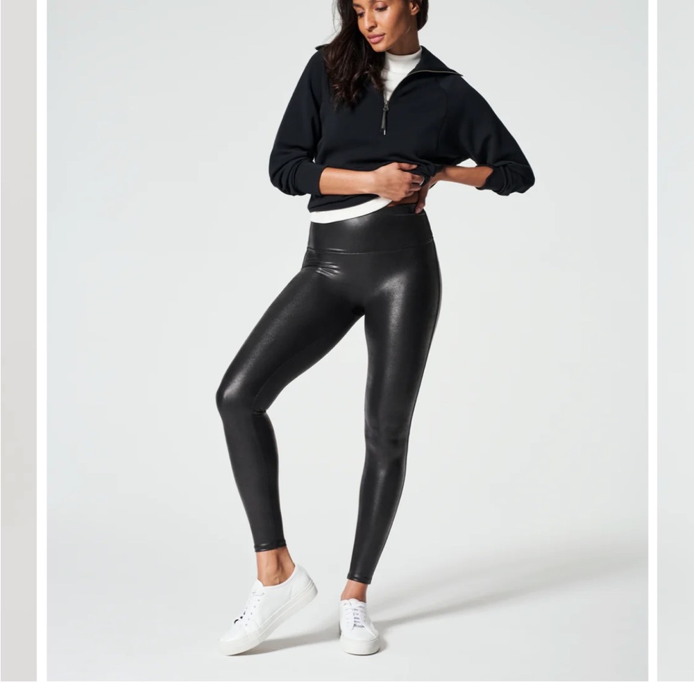 SPANX - Women’s Faux Leather Leggings